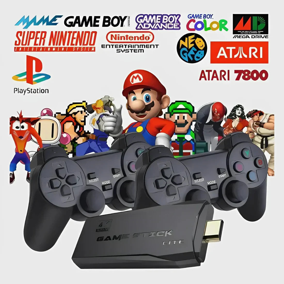 Clé console de jeu retro gaming